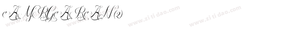 AMRGARAN (2)字体转换
